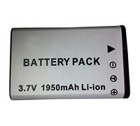 amsahr Grade A Celle della batteria (1050 mAh, 3.7 V) per Casio Exilim Grigio