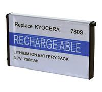 amsahr Grade A Celle della batteria (780 mAh, 3.7 V) per Kyocera Grigio