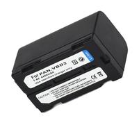 amsahr Grade A Celle della batteria (900 mAh, 7.4 V) per Panasonic VW VBD2 Grigio