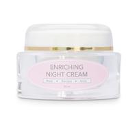 Amsarveda Enriching Night Cream - crema notte nutriente ayurvedica 100% naturale con bacopa, amla e rosa di Damasco, 50 ml