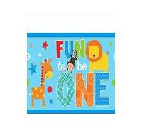 Amscan 1,3 cm x 2,4 m Un Selvaggio Bambino di plastica tovaglia