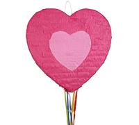 amscan Herz Pull Pinata Cuore, Colore: rosa, 9903137