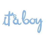 amscan 10135818 - Palloncino in lamina di colore blu pastello, 1 PC