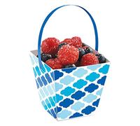 Amscan 149001 Blue Paper Treat tazze con manico