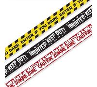 amscan 190372 - Set di Decorazioni per Halloween Spavento Nastro Spavento Banner - 9,1 m