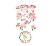 Amscan 242508 Floral Baby Hanging Decoration, 29" x 6 3/4", multicolore