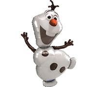 Amscan 2831601 - Palloncino super forma Frozen Olaf, dimensione ca. 58 x 104 cm, elio, compleanno, decorazione