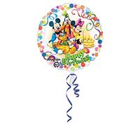 amscan 2900701 Palloncino Mikey Mouse in Alluminio, Poliestere, Multicolore, 42 cm
