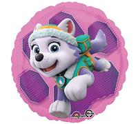 Amscan 3408801 - Palloncino in foil standard Paw Patrol Skye e Everest, diametro circa 43 cm, palloncino ad elio, compleanno