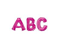 Amscan 3542401 - Palloncino a forma di lettera L, colore: Rosa 1 Pc, 86,4 cm