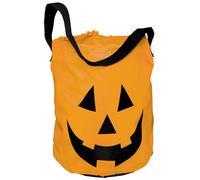 Amscan 370152-55 - Borsa a tracolla a forma di zucca, dimensioni 30 x 25 cm, sacchetto per caramelle, festa, Halloween, 1 unità