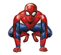 Amscan 3819401 - Palloncino in foil Sitter Spider-Man, dimensione 38 x 38 cm, compleanno, decorazione