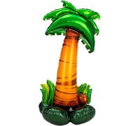 142cm Gigante Palme Lamina Aria Pieno Luau Grigliata Festa Hawaiana Decorazione