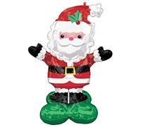PALLONE MYLAR GIGANTE BABBO NATALE 101X134 CM