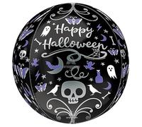 amscan 4316475 Orbz Mondlict Halloween Palloncino G20, 38 x 40 cm, Multi