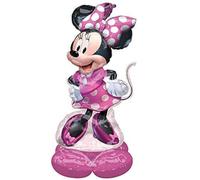 Amscan 4337211 - Palloncino in foil Minnie Mouse, 83 x 122 cm, palloncino AirLoonz, decorazione compleanno