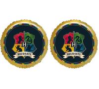 Amscan 4581575 Palloncino standard Harry Potter Case, 45 cm, Elio, Hogwarts, Compleanno Festa a tema (Confezione da 2)