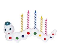 amscan 5055 - Set di 8 Candele a Spirale, 14 x 6,3 cm, Decorazione