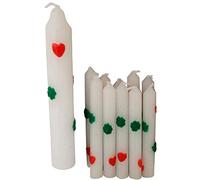 Amscan 5057 - Set di candele, 1 lume e 10 candele di compleanno