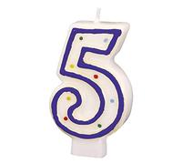 Amscan - 550285 - Candela numero 5 Pois