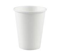 amscan 58015-08-66 - Party Buffett Tazza in cartone/carta, 8 pezzi, 250 ml, bianco