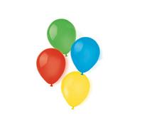 Amscan - 6435 - 10 palloncini lattice colori arcobaleno 65 cm 7 "
