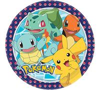 amscan 8 Assiettes Pokemon