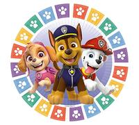amscan 8 Plates Paw Patrol 2022 Round Paper 18 cm, Carta, Multicolore, Taglia Unica
