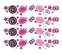 Amscan 9900618 Confetti 60° anniversario 34 g (confezione da 3)