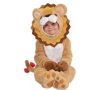 amscan 9900885 Costume Leone Bambino con Felpa Staccabile Età 12-24 Mesi-1 PC