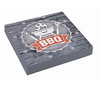 Amscan 9901859 tovaglioli BBQ Party, Multicolore, 33 x 33 cm