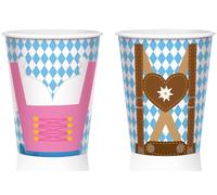 amscan 9903499-66 - Bicchieri Birra Festa/Oktoberfest - 6 pezzi - 250 ml