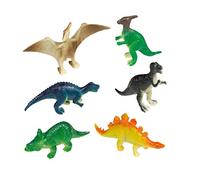 amscan-9903983 Mini Personaggi Happy Dinosauro, Colore Verde, 9903983