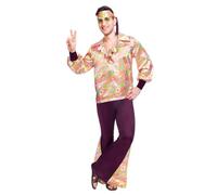 amscan 9905144 - Costume da Ragazzo Anni '60, Taglia XL, 3 Pezzi