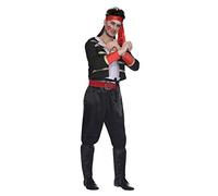 amscan 9906477 - Costume da pop-star degli anni '80, romantico, per uomo, busto: taglia M