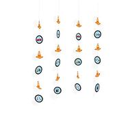 amscan 9906586 - Decorazione da Appendere, Motivo: On The Road