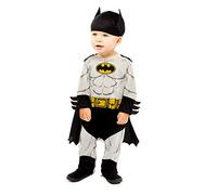 amscan 9906708 - Costume da Batman classico da bambino Warner Bros, da 6 a 12 mesi, unisex, colore: grigio