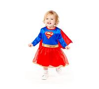 amscan 9906722 - Costume da bambina Warner Bros Supergirl da 18 a 24 mesi, multicolore