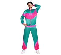 amscan 9906980 - Costume da jogging da uomo, taglia L, multicolore