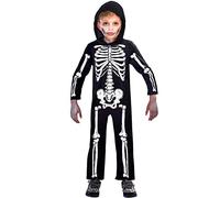 Amscan Costume per bambini 9907091 – Scheletro struttura ossea per Carnevale e Halloween