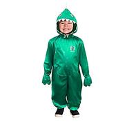 amscan-9907254 Cartoon Vestire, Colore Verde, 3-4 anni, 9907254