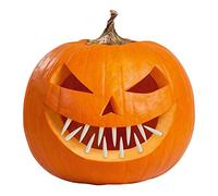 amscan 9907474 - Denti Te, Decorazione, Zucca, Halloween, Feste a Tema