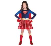 amscan 9908394 - Costume da ragazza super da 8 a 10 anni