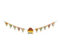 Amscan 9908521 Striscione con bandierine Hey Duggee