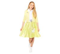 amscan 9909271 - Costume da donna con licenza ufficiale Grease Sandy Summer Nights, taglia 42-44