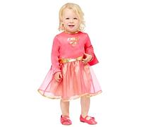 Amscan 9909331 - Costume da supergirl per Halloween, 2-3 anni, colore: Rosa