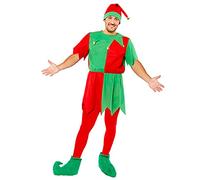 amscan 9912319 - Costume da elfo per adulti, da uomo (standard)