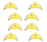 amscan 9912971 - Cappelli di carta per feste di compleanno di Sam il pompiere per bambini, confezione da 8