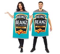 amscan 9913348 - Costume con licenza ufficiale Heinz Baked Beans Adulti Tabard - Taglia unica