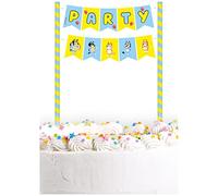 Amscan 9915647 - Decorazione per torta con bandierine